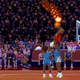 Artist's rendering of virtual NBA game, via NBA Jam